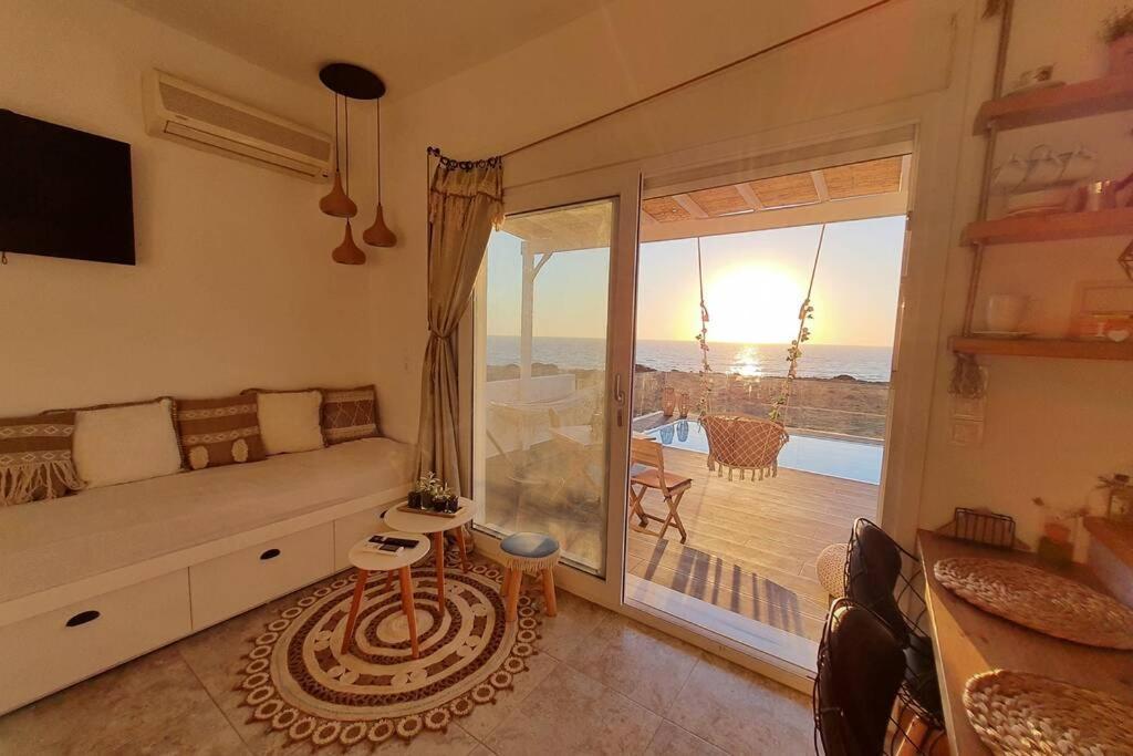Tramonto Luxury Villa No1- Breathtaking Sunset View Foiníkion Exterior foto