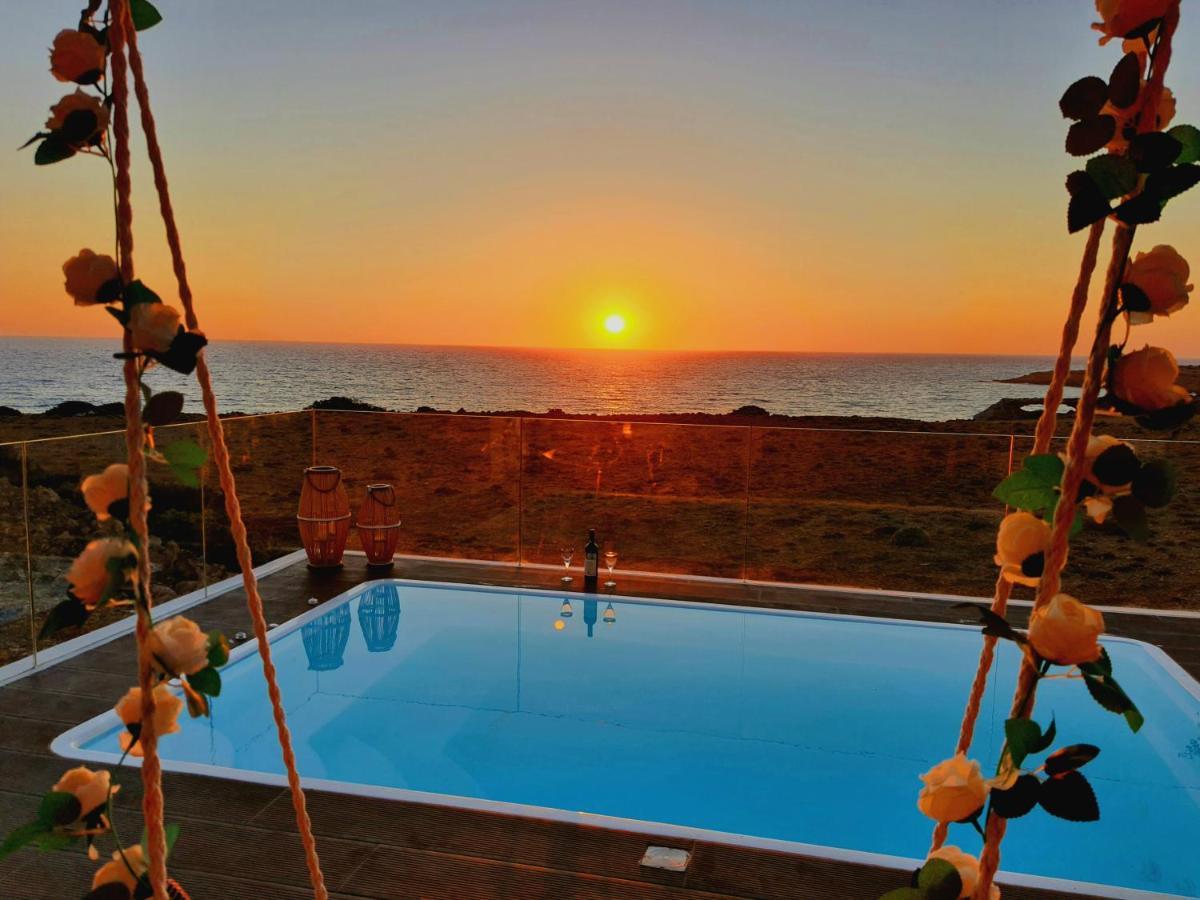 Tramonto Luxury Villa No1- Breathtaking Sunset View Foiníkion Exterior foto