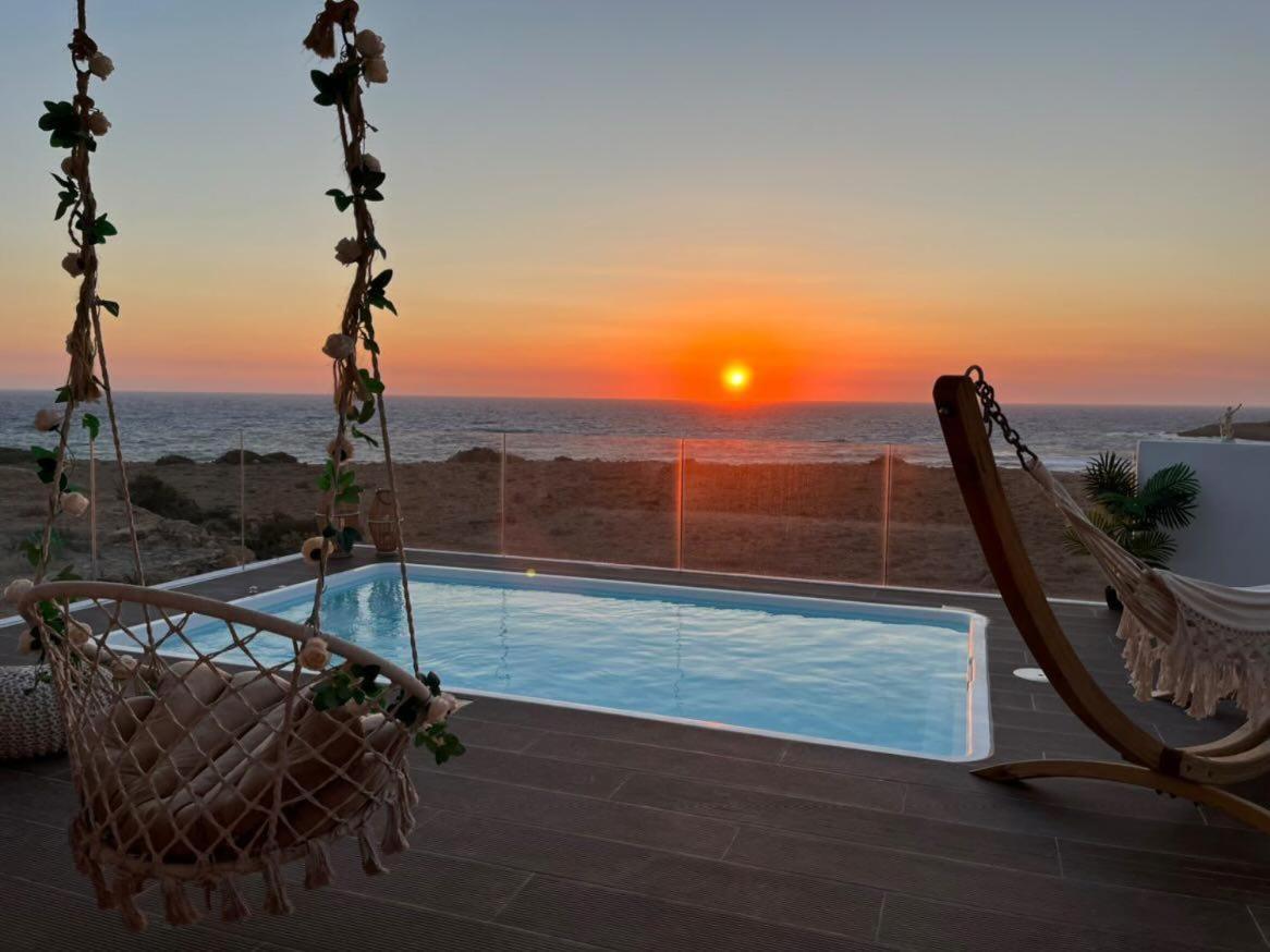 Tramonto Luxury Villa No1- Breathtaking Sunset View Foiníkion Exterior foto